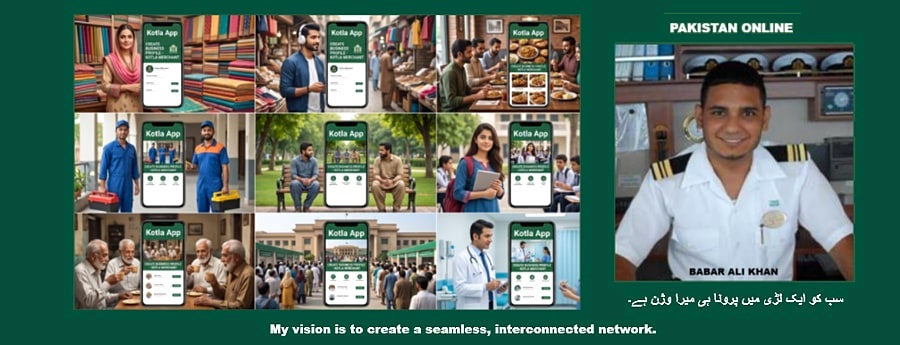 Kotla App Ecosystem Vision by Babar Ali Khan